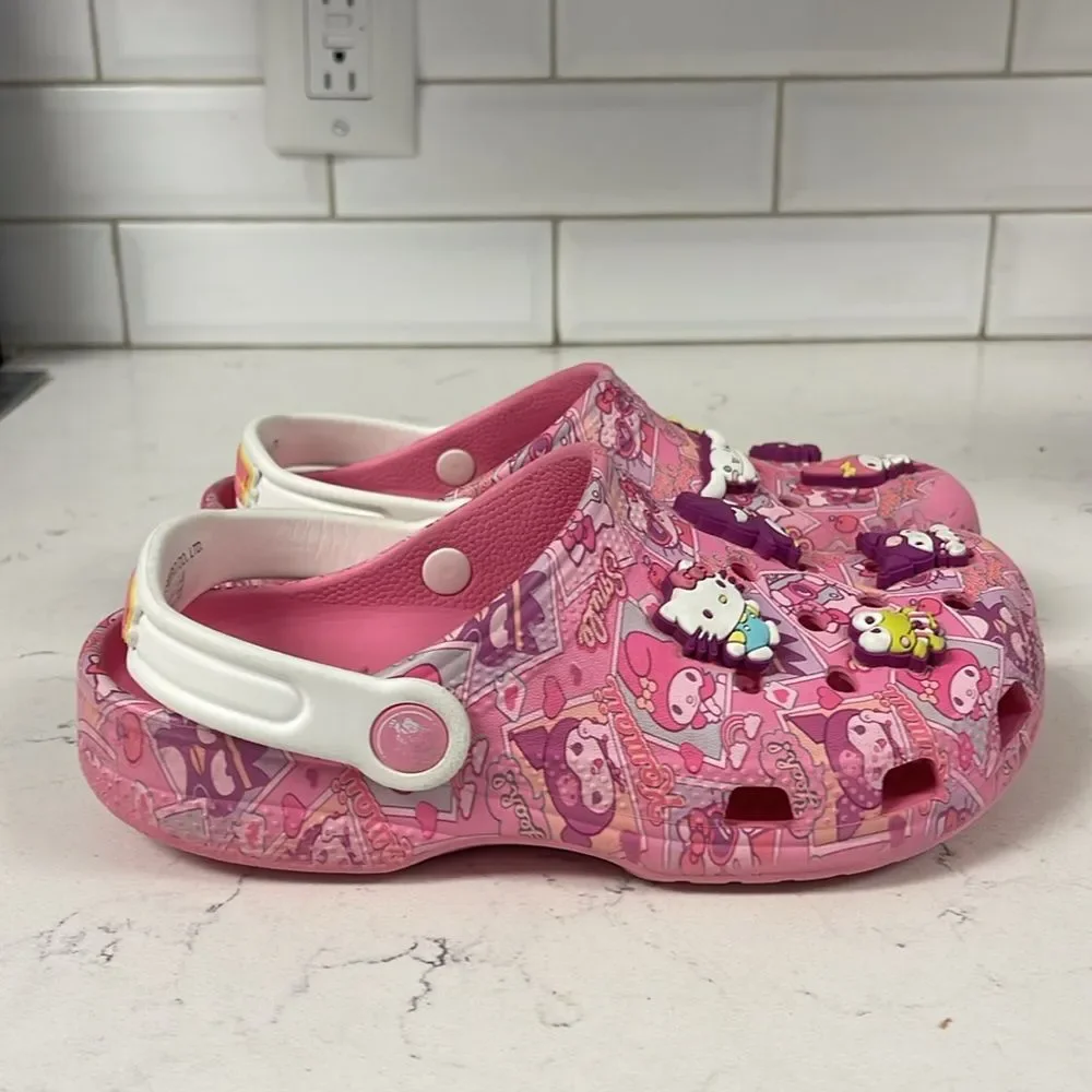 Crocs Children's Crocs Classic Hello Kitty and Friends Size 3 Junior